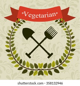 vegetarian food menu design 