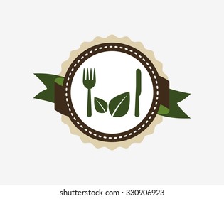 vegetarian food menu design, vector illustration eps10 graphic 