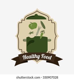 vegetarian food menu design, vector illustration eps10 graphic 