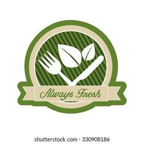 vegetarian food menu design, vector illustration eps10 graphic 