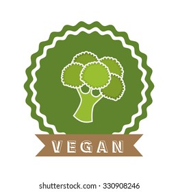 vegetarian food menu design, vector illustration eps10 graphic 