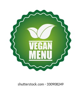 vegetarian food menu design, vector illustration eps10 graphic 