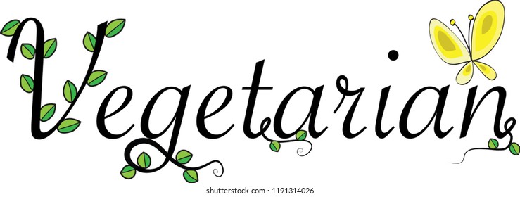 vegetarian icon vector drawing