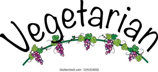 vegetarian icon vector drawing