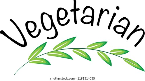 vegetarian icon vector drawing
