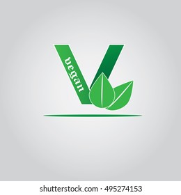 vegetarian icon - vector illustrator