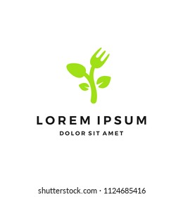 Vegetarian Logo Design