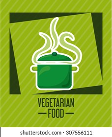 vegetarian menu design, vector illustration eps10 graphic 