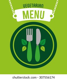 vegetarian menu design, vector illustration eps10 graphic 