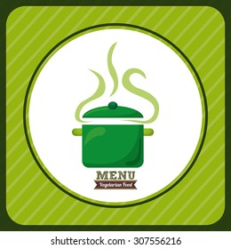vegetarian menu design, vector illustration eps10 graphic 