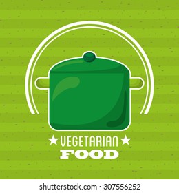 vegetarian menu design, vector illustration eps10 graphic 