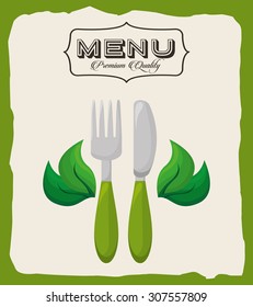 vegetarian menu design, vector illustration eps10 graphic 