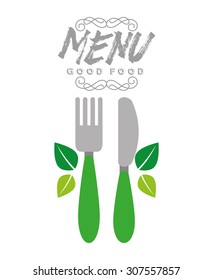 vegetarian menu design, vector illustration eps10 graphic 