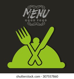 vegetarian menu design, vector illustration eps10 graphic 