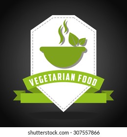 vegetarian menu design, vector illustration eps10 graphic 