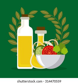 vegetarian menu design, vector illustration eps10 graphic 
