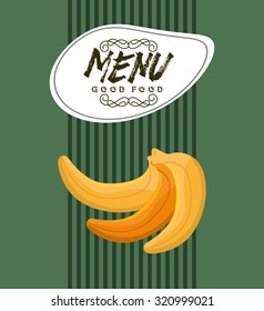 vegetarian menu design, vector illustration eps10 graphic 
