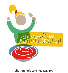 Vegetarian menu kindergarten