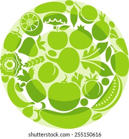 Vegetarian plate