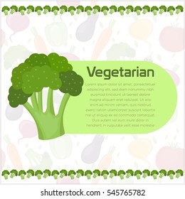 Vegetarian poster, Happy vegetarian day