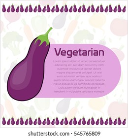 Vegetarian poster, Happy vegetarian day