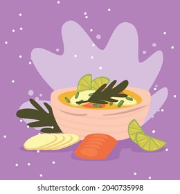 vegetarian soup and vegetables home food