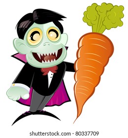 vegetarian vampire cartoon