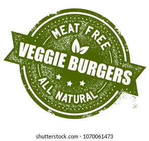 Veggie Burgers Stamp