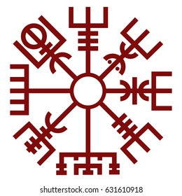 Vegvisir Red color