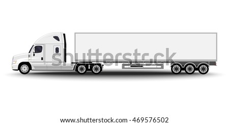 Vehicle. Big Cargo Truck