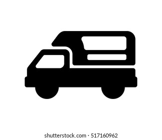 vehicle black silhouette image vector icon symbol