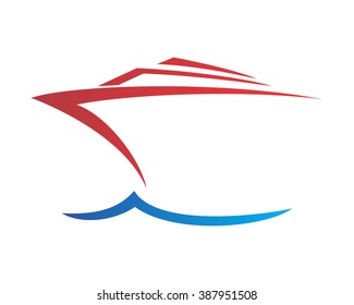 vehicle boat ship cruiser sailboat transportation silhouette image icon