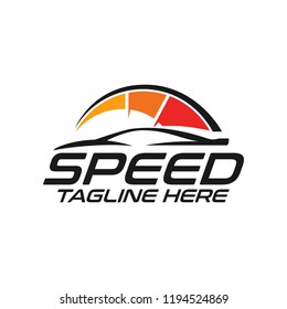 vehicle car Fast and Speed logo template vector