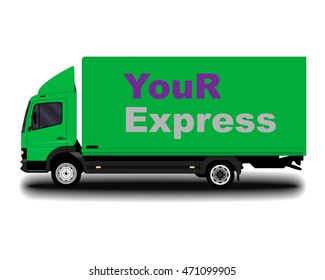 Vehicle. Cargo Truck