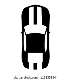 
A vehicle in conventional cab color baptized as taxi, taxicab icon
