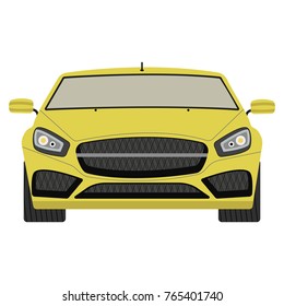 Vehicle design over white background, vector illustration.