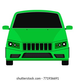 Vehicle design over white background, vector illustration.