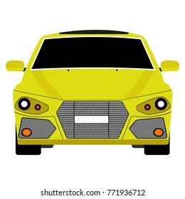 Vehicle design over white background, vector illustration.