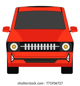 Vehicle design over white background, vector illustration.