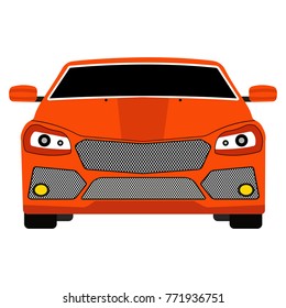 Vehicle design over white background, vector illustration.