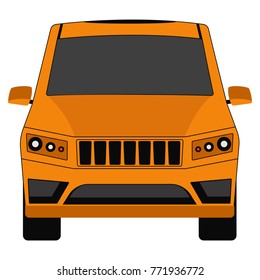 Vehicle design over white background, vector illustration.