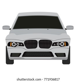 Vehicle design over white background, vector illustration.