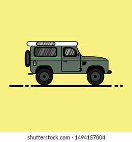 Vehicle Flat icon design, vector illustration 