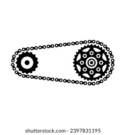 vehicle gear chain vector, graphic resources.