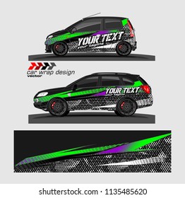 vehicle graphic kit. abstract lines with camouflage background for car vinyl sticker wrap