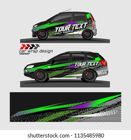 vehicle graphic kit. abstract lines with camouflage background for car vinyl sticker wrap