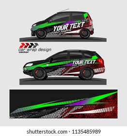 vehicle graphic kit. abstract lines with camouflage background for car vinyl sticker wrap