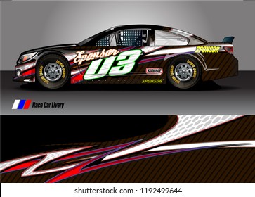 vehicle graphic kit. abstract lines with camouflage background for race car, van and pickup truck vinyl sticker wrap
