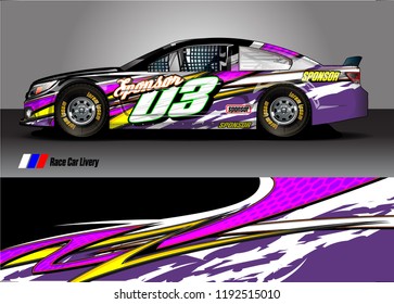 vehicle graphic kit. abstract lines with camouflage background for race car, van and pickup truck vinyl sticker wrap