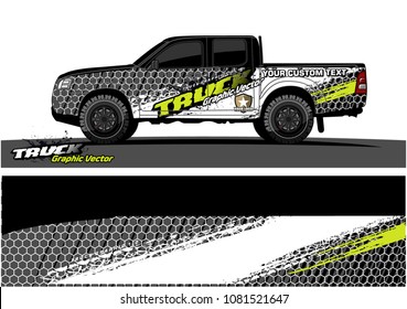 vehicle graphic vector. abstract grunge background design for vehicle vinyl wrap and car branding 